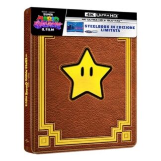 Film Blu Ray 4K Super Mario Galaxy - Il Film (Steelbook) (4K Ultra Hd+Blu-R (ord.min.1.00 unità)