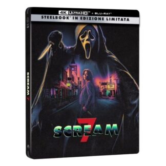 Film Blu Ray 4K Scream 7 (Steelbook) (4K Ultra Hd+Blu-Ray) - (ord.min.1.00 unità)
