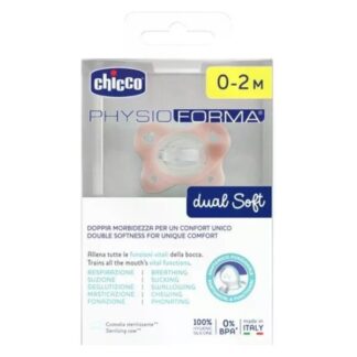 Gommotto Gommotto Chicco 00074801130000 PHYSIOFORMA bimba Dual Soft Rosa (ord.min.1.00 unità)