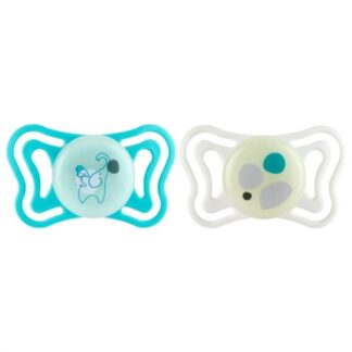 Succhietto Succhietto Chicco 00071087410000 PHYSIOFORMA LIGHT lumi Verde acqua e (ord.min.1.00 unità)