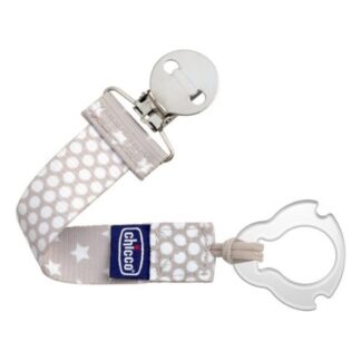 Porta succhietto Porta succhietto Chicco 934140 Fashion clip nastro Sabbia (ord.min.1.00 unità)