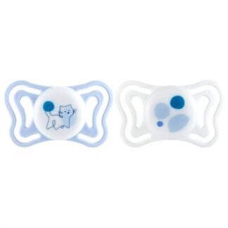 Succhietto Succhietto Chicco 00071088210000 PHYSIOFORMA LIGHT bimbo Azzurro e Bia (ord.min.1.00 unità)
