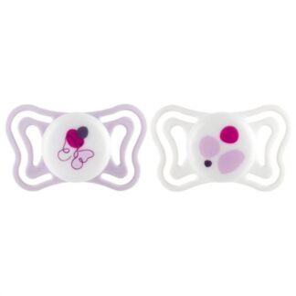 Succhietto Succhietto Chicco 00071088110000 PHYSIOFORMA LIGHT bimba Rosa e Bianco (ord.min.1.00 unità)