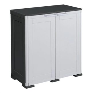 Armadio plastica Armadio plastica Tontarelli 8086341AO2 OMNIMODUS SIMPLEX Nero e Grigio (ord.min.1.00 unità)