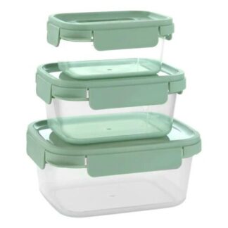 Set contenitori alimenti Set contenitori alimenti LocknLock LTN340S3 NESTNLOCK (500, 920, 1600 (ord.min.1.00 unità)