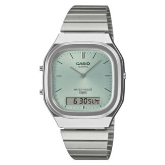 Orologio polso Orologio Casio AQ 240E 2AEF EDGY Silver e Green (ord.min.1.00 unità)