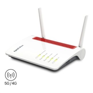 Router Router Fritz! 20003181 BOX 6850 5G v2 International White e Red (ord.min.1.00 unità)