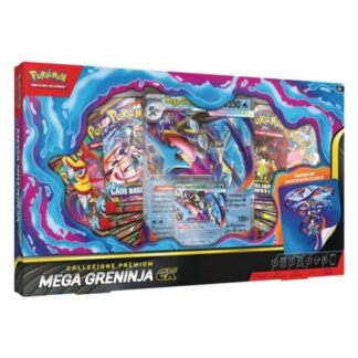 Set carte da gioco Carte gioco Gamevision PK10413 I POKÉMON Collezione Premium Mega Hreni (ord.min.1.00 unità)