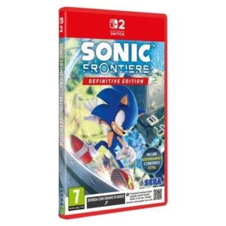 Videogioco Videogioco Sega 1202564 SWITCH 2 Sonic Frontiers Definitive Edition (ord.min.1.00 unità)