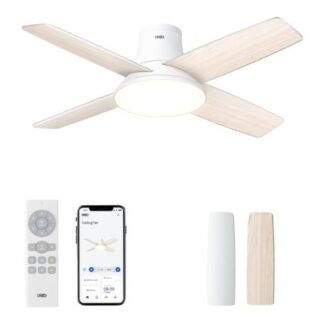 Ventilatore soffitto con luce Ventilatore soffitto con luce Dreo DR HCF003S CLF513S White (ord.min.1.00 unità)