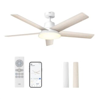 Ventilatore soffitto con luce Ventilatore soffitto con luce Dreo DR HCF001S CLF521S White (ord.min.1.00 unità)