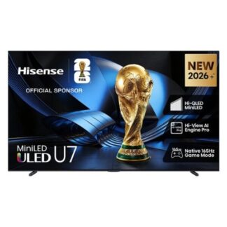 Televisore Tv Hisense 20018867 U7 SERIES 100U7SE Black (ord.min.1.00 unità)