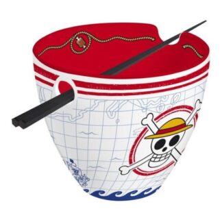 Scodella Scodella Abystyle ABYBOL081 ONE PIECE Ramen con bacchette 22,5cm Bianc (ord.min.1.00 unità)