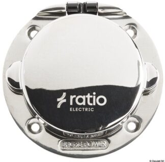 Presa da Banchina in Acciaio Inox 32A - 14.352.32 Osculati Materiale elettrico
