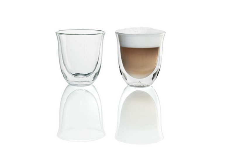 De’Longhi 5513214601 bicchiere da caffè Trasparente 2 pz 190 ml Accessori Caffè