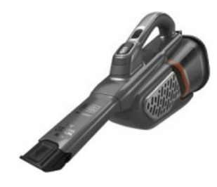 Black & Decker BHHV520BT aspirapolvere senza filo Nero Sacchetto per la polvere Aspirabriciole