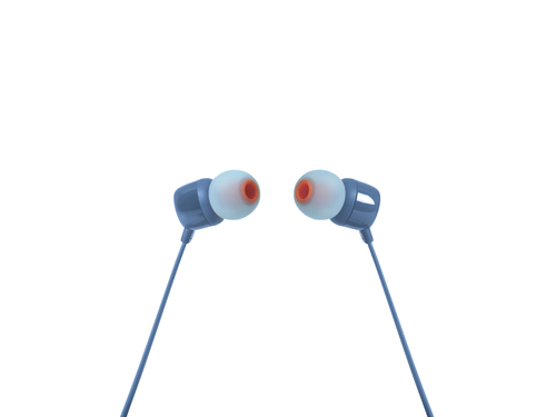 JBL Tune 110 Auricolare Cablato In-ear MUSICA Blu Auricol.Filo Stereo
