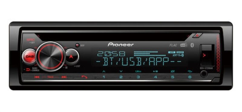Pioneer DEH-S720DAB Ricevitore multimediale per auto Nero 200 W Bluetooth Lettore CD+USB e BT