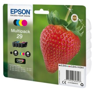 Epson Strawberry 29 fragola Multipack cartuccia d'inchiostro 4 colori (BK/C/M/Y)