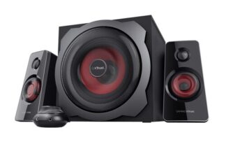 Trust GXT 38 2.1 set di altoparlanti 60 W Universale Nero 2.1 canali 15 W Casse x PC 2.1