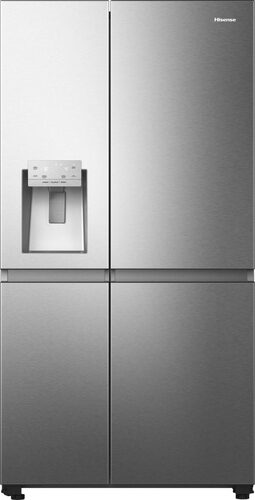 Hisense frigorifero Side By Side RS818N4TIE libera installazione 632L Classe E Dispenser acqua e ghiaccio WiFi Side by Side