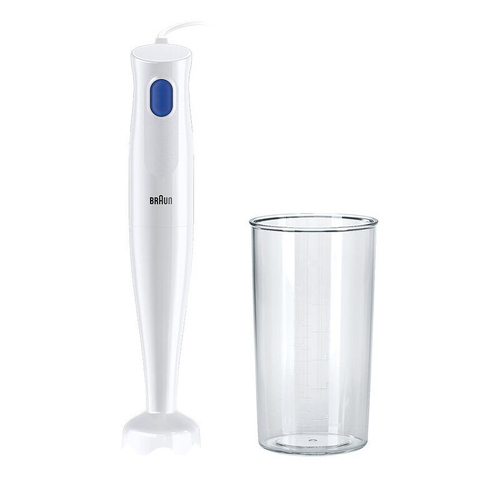 Braun MultiQuick 1 - Minipimer, Frullatore a immersione, 450W, Bianco (MQ10.001PWH) Mixer a immersione