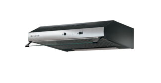 FABER S.p.A. TCH04 SS16A 741 Incassato Nero, Acciaio inox 295 m³/h Sottopensile