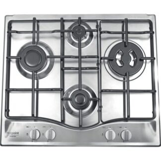 Hotpoint Ariston Ariston Piano cottura a gas PCN 642 T/IX/HAR Made in Italy 60 cm.