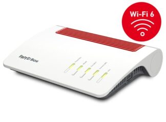 Box FRITZ! 7590 AX router wireless Gigabit Ethernet Dual-band (2.4 GHz/5 GHz) Bianco Modem-Router