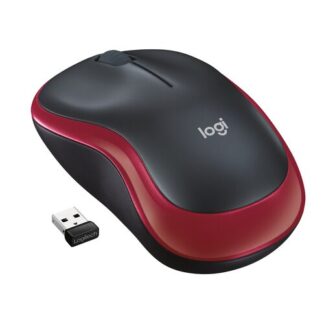 Logitech M185 mouse wireless (rosso) Mou ottici wireless