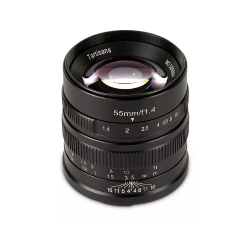 7Artisans 495243 obiettivo per fotocamera MILC Nero FISSO RITRATTISTICA