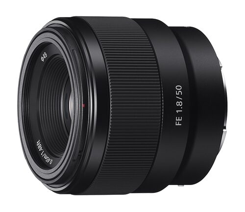 Sony SEL-50F18F Obiettivo a Focale Fissa 50 mm F1.8, Mirrorless Full-Frame, Attacco E, SEL50F18F FISSO RITRATTISTICA
