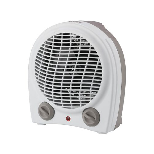Ardes Tepo Mini Interno Grigio, Bianco 2000 W Riscaldatore ambiente elettrico con ventilatore Termoventilatore