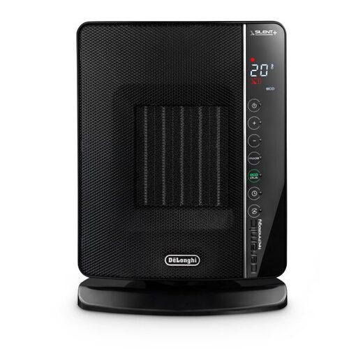 De’Longhi DCH7993ER.BC stufetta elettrica Interno Nero 2400 W Riscaldatore ambiente elettrico con ventilatore Termoventilatore