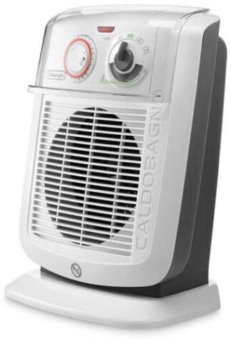 De’Longhi HBC 3052T stufetta elettrica Bianco 2400 W Riscaldatore ambiente elettrico con ventilatore Termoventilatore