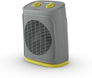 Olimpia Splendid Caldo Rock O Interno Grigio, Giallo 2000 W Riscaldatore ambiente elettrico con ventilatore Termoventilatore