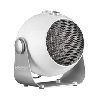Olimpia Splendid Caldodesign Interno Argento, Bianco 1800 W Riscaldatore ambiente elettrico con ventilatore Termoventilatore