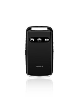 Brondi Amico Favoloso 7,11 cm (2.8") Nero Telefono di livello base GSM Easy USE