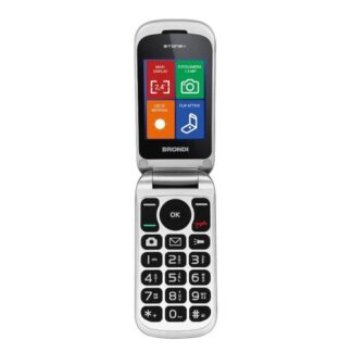 Brondi Stone+ 6,1 cm (2.4") Rosso Telefono cellulare basico Display a Colori