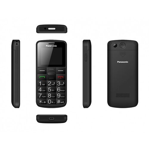 Panasonic KX-TU110 4,5 cm (1.77") Nero Telefono cellulare basico Cellulari Dual SIM