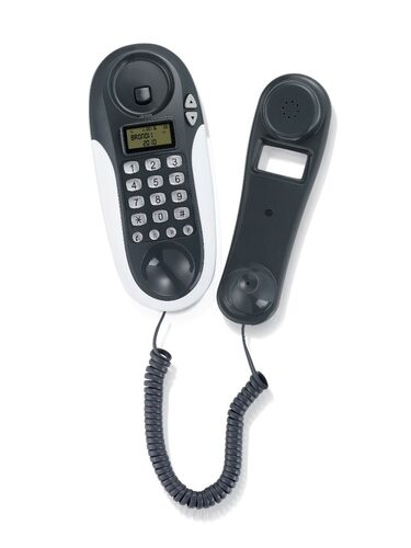 Brondi Kenoby Cid Telefono analogico Identificatore di chiamata Grigio, Bianco Telefono a filo