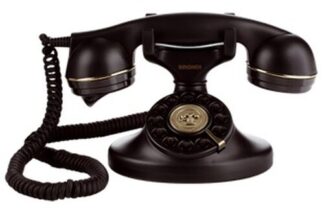 Brondi Vintage 10 Telefono analogico Nero Telefono a filo