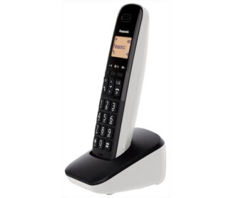 Panasonic KX-TGB610JTW telefono Telefono analogico/DECT Identificatore di chiamata Nero, Bianco Cordless