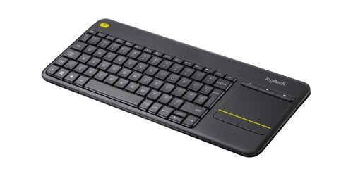 Logitech K400 Plus Tastiera Wireless Touch per tv Desktop wireless