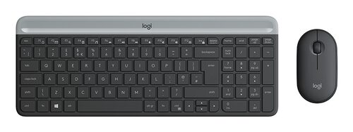 Logitech MK470 Kit Mouse e Tastiera Wireless Desktop wireless