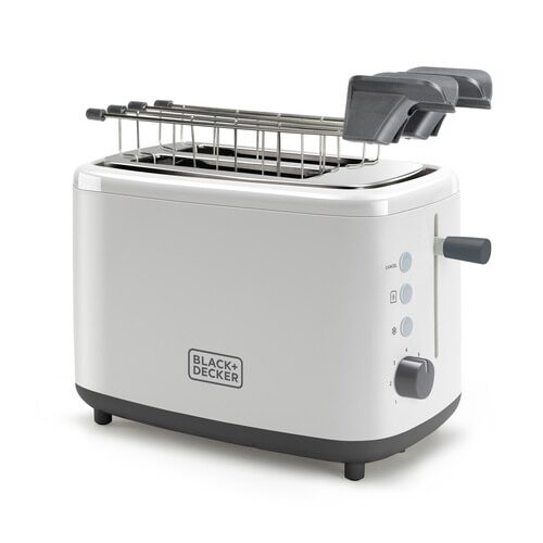 Black & Decker BXTOA820E tostapane 7 2 fetta/e 820 W Bianco Tostapane