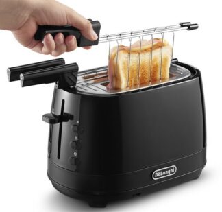 De’Longhi CTLAP2203.BK 2 fetta/e 550 W Nero Tostapane