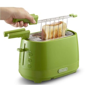 De’Longhi CTLAP2203.GR 2 fetta/e 550 W Verde Tostapane