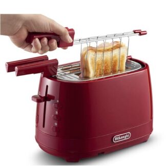 De’Longhi CTLAP2203.R 2 fetta/e 550 W Rosso Tostapane