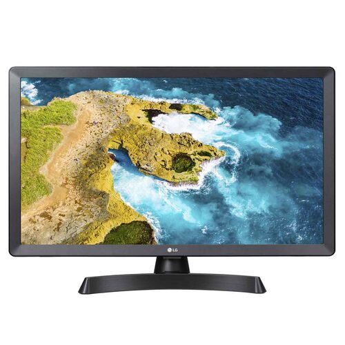LG 24TQ510S Monitor TV 23.6" smart webOS 22 Wi-Fi NOVITÀ 2022 Nero 22"HD LED SMART